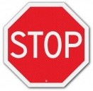 Stop bord B7